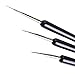 LHWY 3pcs Tiny Acrylic Nail Art Design Decoration Pen Brush Painting Drawing Tool New