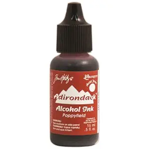 Ranger Adirondack Lights Alcohol Ink, 0.5-Ounce, Poppyfield