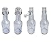 Produktbild 6 Stück Bügelverschlussflaschen 500-ml-Flaschen mit Verschluss Klassischer Stil Klarglas Bügelverschlussflaschen von HTUK®