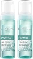 L'Or&eacute;al Paris Sublimist Eau Mousse D&eacute;maquillante pour Peau Parfaite sans Savon 150 ml - Lot de 2