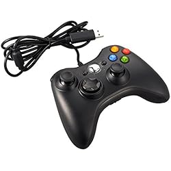 Gamepad Controller,Controlador Joypad GamePad con cable USB para Microsoft Xbox Slim 360 Xbox 360 / PC (Windows XP / 7/8/10), Android (TV / teléfono / tableta) AC429