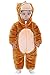 Produktbild Baby und älter Jungen Mädchen frecher Affee Einteiler Schneeanzug Verkleidung Kostüm Kleidung 9 months-5 Jahre - Braun, 4-5 years (110cms)