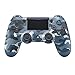 Produktbild RQINW Wireless Controller für PS4, LED-Beleuchtung, USB-Aufladung, Bluetooth Gamepad Dual Shock für Playstation 4 (Camouflage Blue)