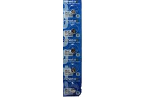 BEST PRICE SQUARE Renata 364 AG1 SR621SW SR621 SR60 363 164 LR621 LR60 D364 Silver Oxide Mercury Free Electronic Batteries x 5 by Renata