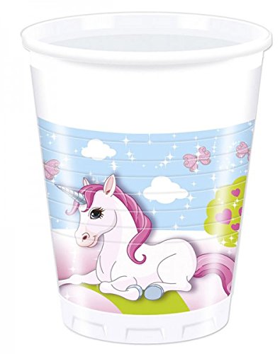 36 Teile kleines Einhorn Party Deko Set für 8 Kinder - 3