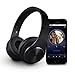 Price comparison product image Wireless Bluetooth Headphones With Built-In Microphone, Foldable, Creative Bluetooth Headsets Over-Ear, Support Tf Card With Extra Audio Cable For Most Smart Phones, Laptop, 4