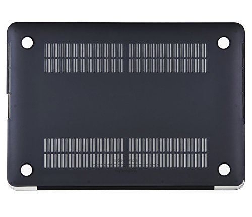 MacBook Pro 13 Retina Hülle Schale, iNeseon Ultra Slim Gummierte Hartschale Tasche Cover Shell, US schwarz und EU Transparent Tastatur Abdeckung Schutzhülle für Apple MacBook Pro 13.3 Zoll mit Retina Display Modell:A1502 und A1425 (Schwarz) - 5