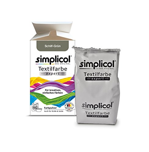 Simplicol Textilfarbe expert Für kreatives, einfaches Färben – 1752 – „Schilf-Grün“ – Neu! – 2er-Pack - 3