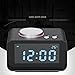 Produktbild NSOP K1 Mini-Musik-Wecker Multifunktions-Lautsprecher, Radiowecker mit Snooze-Funktion 5 Dimmer Helligkeit, Thermometer, 2 USB-Anschluss Für iPhone/iPad/Ipod/Android und Tablets,Black