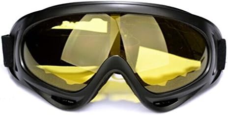 ANAM Sport Goggle Safety Goggle for Cycling,Riding,Skiing,Driving,Climbing (Yellow)