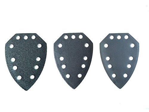 30 – teiliges Schleifpapier Set für Parkside Handschleifer PAHS 10.8 A1, PAHS 12 A1,PHS 160 A1, PHS 160 B2, PHS 160 B3, PHS160 C3, PHS 160 C4, PMS 130, XQ², XQ² SE, Abmessungen wie PHSZ30A1, PHSZ30B2, PHSZ30C3 und PHSZ18C3 - 3