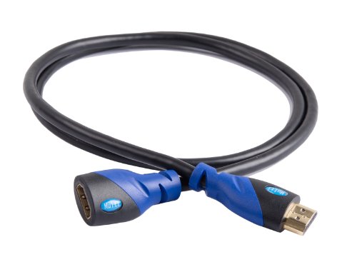 Multi-Kabel HDMI High Speed Verlängerungskabel, Männlich zu Weiblich [3M] 1.4a- unterstützt Full HD 3D & Audio Return Channel „3 Meter“ - 4