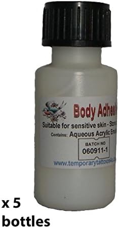 15ml Body Adhesive with Brush Applicator Lid (5)