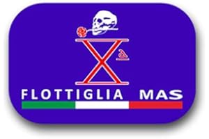 COPYTEC Adesivo Flottiglia Mas unità speciale Marine Italia, 10 x 7 cm, A1738