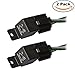 Produktbild Ehdis® Auto-LKW ReIaissockel Harness-Kit 4 Pin 4 vorverdrahteter 12V 40 Amp SPST Bosch Art, wasserdichte Auto Schalter & Starter Set, 2 Packung
