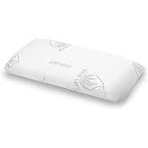 MERCURY TEXTIL &ndash; Aloe Vera Fabric Memory Foam Pillow (105 cm) | Thermoregulating adaptability to the neck with high recovery.