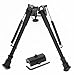 Produktbild JINSE Tactical Bipod Zweibein Faltfeder Return 9-13 Zoll mit Adapter