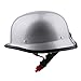 MagiDeal Silver Low Profile Novelty Harley Half Helmet Skull Cap Universal - M RS.2920.00