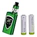 Produktbild Smok ProColor Kit - 225W Temperature Control Mod with TFV8 Big-Baby Tank - includes 2 x Premier Vaping 40A 2600mAh 18650 Batteries (Green) …