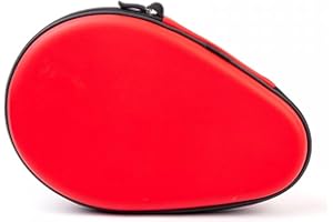 MiOYOOW Étui pour Raquette Tennis Table, Housse pour Raquette Ping-Pong à Coque Rigide étanche, avec Fermeture Éclair pour Raquettes de Ping-Pong