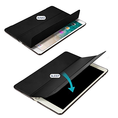 Jisoncase iPad Pro 10,5″ Hülle mit Standfunktion und Auto-Einschlaf/Aufwach (Schwarz) (JS-PRO-14N10) - 6