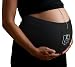 Sound Beginnings Belly Band The Best Way to Share Music with Baby in the Womb (Black, Size C)
