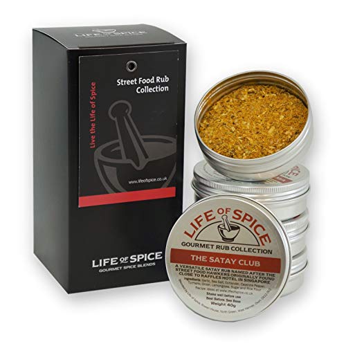 Colección de Aderezos Street Food Life of Spice - Juego de Regalo de 5 Aderezos Life of Spice (40g/30g c/u)