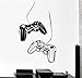 Produktbild Joystick Wand Aufkleber GAMER Video Spiel Spielen Raum Kinder vinyl Aufkleber Art Mural