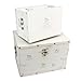 Baby Keepsake Trunks Boxes - Set of 2 Bambino by Juliana