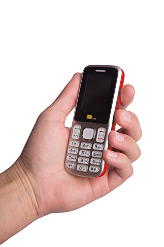 TTfone Dual Sim TT130 Mobile Phone - Camera - Bluetooth - Cheapest Twin 2 Sim Phone (with USB Cable, Red) - Image 5