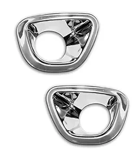 Speedwav Chrome Fog Lamp Rims-Renault Duster Type 1 (2013-14)