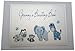 White Cotton Cards Granny's Boasting Book Photo Album (Tiny, Blue)