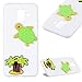 Produktbild CESTOR Silikon Hülle für Samsung Galaxy A6 2018,Mode Niedlich 3D Schildkröten Muster Ultra Slim Weich Flexibel Soft Gel TPU Silikon Hülle für Samsung Galaxy A6 2018,Anti-Kratzer Relief Gummi Bumper Rückseite HandyHülle für Samsung Galaxy A6 2018 + 1 x Metall Finger Ständer