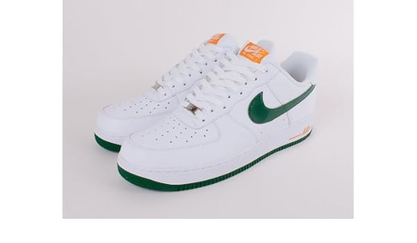 air force 1 orange bottom