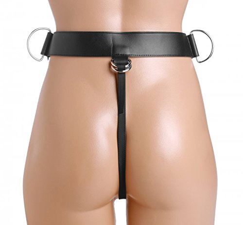 Flaunt-Heavy-Duty-Strap-On-Harness-with-Dildo