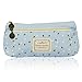 Produktbild Pasey Idyllic Small Floral Double Zipper Pencil Case Feder-Beutel, hell blau