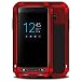 Produktbild Galaxy Note FE Hülle, Love mei Mächtig Leistungsstarke Schwerlast Hybride Aluminium Metall Rüstung Stoßfest Schneesicher Schmutzabweisend Staubdicht Case für Samsung Galaxy Note Fan Edition (Rot)