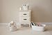 Clearance Sale Set of 3 Nursery Organizers Storage Chest for Baby, White Cotton Rope Christmas Gifts