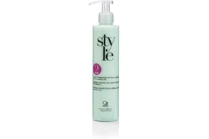 CAPELLO POINT Style - Thermo-protecteur Crème Lissant - Produit Coiffant à l'Huile de Lin Hydratant et Nourrissant pour des Cheveux Parfaitement Lisses - 250 ml