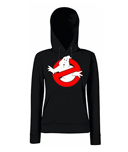 Preisvergleich Produktbild TRVPPY Damen Hoodie Kapuzenpullover Modell Ghostbusters, Schwarz, M