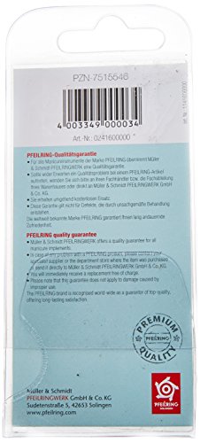 Pfeilring Nagelschere vernickelt 9cm gebogen - 3