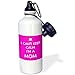 Produktbild liandun I Can 't Keep Calm I 'm a Mom, Hot Pink Sport Wasser Flasche, Klauenhammer/Latthammer, weiß