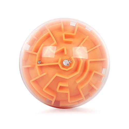 Pelota laberinto tridimensional. Juego de coordinación y destreza. Dificultad media