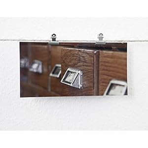 Postkarte XXL Panorama Schublade Ordnen