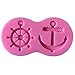 Produktbild LYNCH Anker Rudder Form 3D Silikon-Fondant-Spitze-Form-Kuchen,der Werkzeuge,Rosa