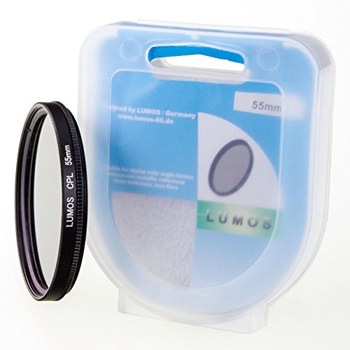 Lumos Passion Connect Set d accessoires compatible avec Nikon D5300 d5500 D3300 d3400   AF P DX Nikkor 18   55 mm f 3 5   5 6 VR d  clencheur de ml-L3   Parasoleil N106   55 mm filtre UV   Filtre Polarisant CPL 55mm