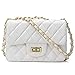 Produktbild liyuan Damen Handtaschen Crossbody Taschen Kette Schultertaschen Fashion Mini Bags (White1, OneSize)