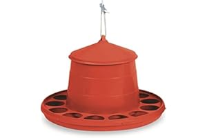 Desconocido Comedero tolva gallinas 2 kg Rojo