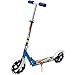 Produktbild Deuba Scooter Roller Tretroller Cityroller | Aluminium-Lenker Roller | inkl.Seitenständer | ABEC 9 Lager & PU-Rollen | klappbar | 200mm | höhenverstellbar | blau - Kickroller Trittroller