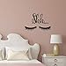 Produktbild Personality sexy eyelashes creative modern living room bedroom home room decoration wall stickers